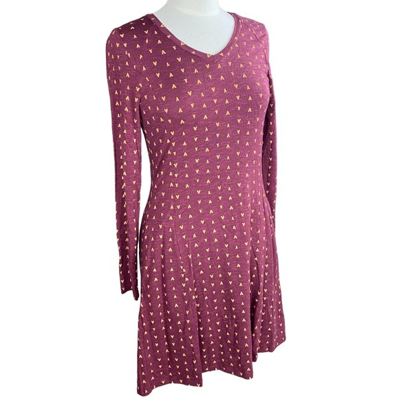 Toad&Co Windmere Dress Long Sleeve Athleisure Fit & Flare Camp Hiking Gorpcore-S - Picture 1 of 10